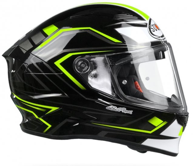 SUOMY SPEEDSTAR - GLOW YELLOW Sport Touring Helmet - Click Image to Close
