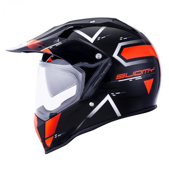 SUOMY MX TOURER - Desert Orange Helmet - Click Image to Close